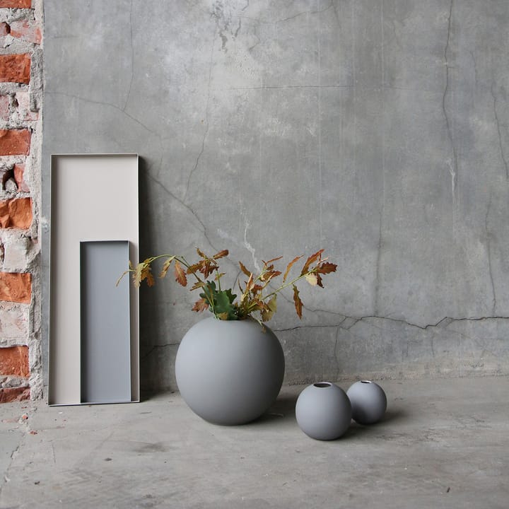 Vaso Ball grigio - 20 cm - Cooee Design