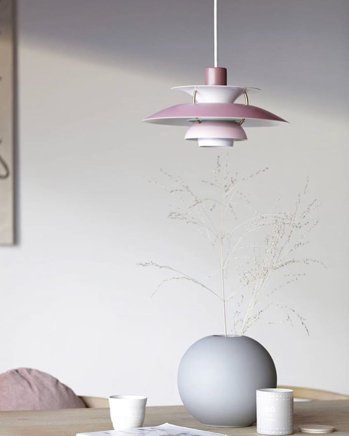 Vaso Ball grigio - 20 cm - Cooee Design