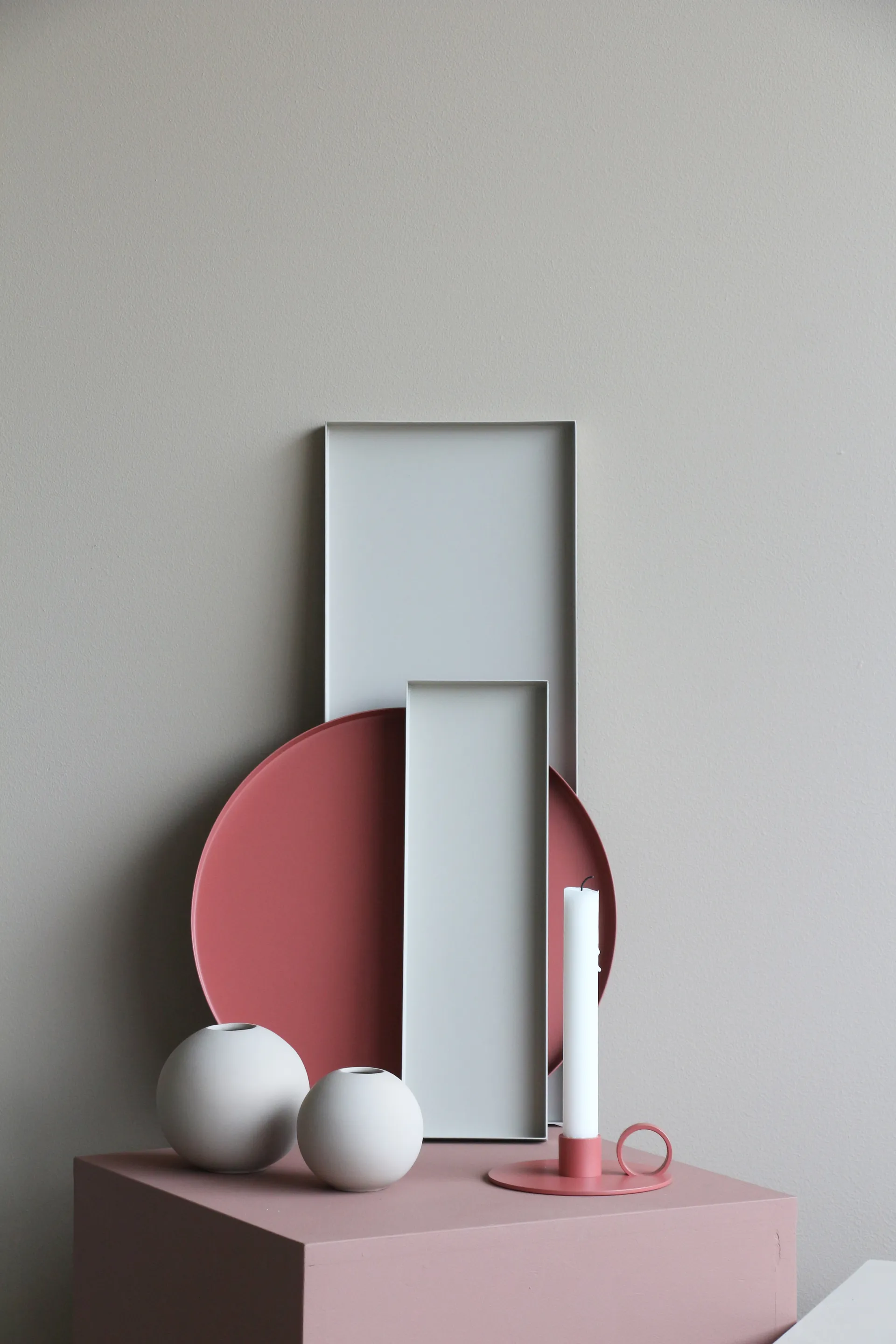 Vaso Ball sand, 8 cm Cooee Design