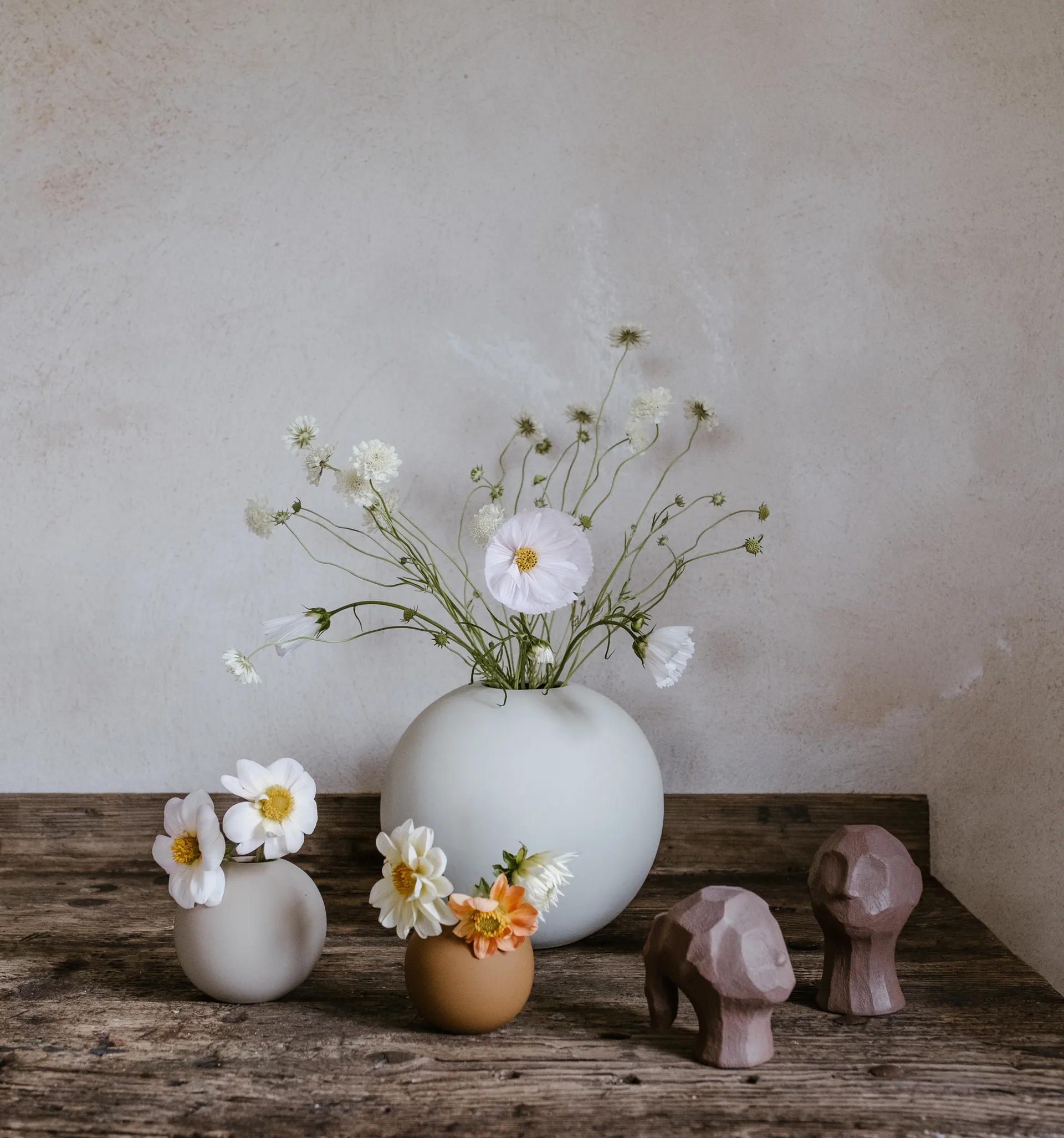 Vaso Ball shell, 8 cm Cooee Design