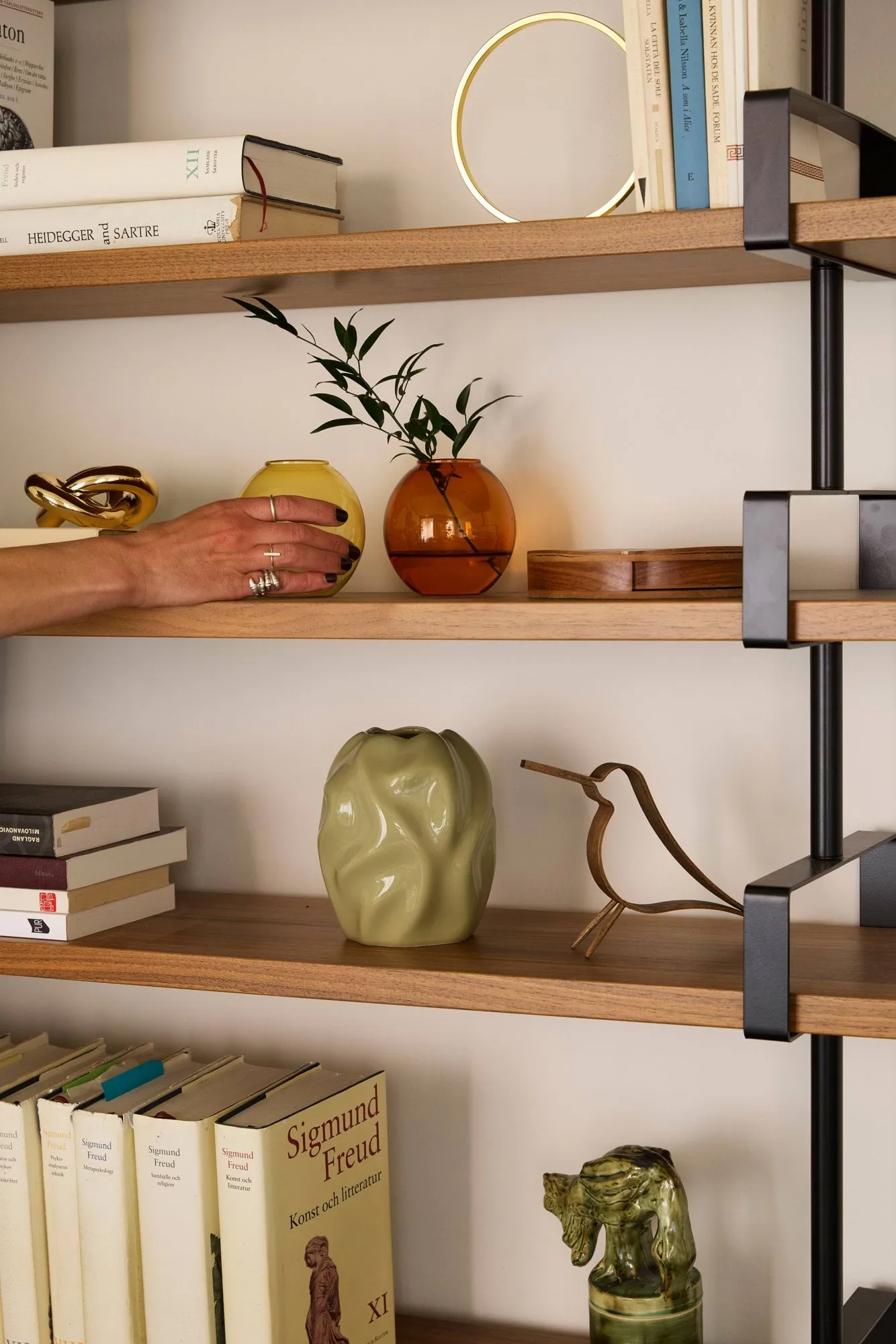 Vaso Bubble, Giallo dorato Cooee Design