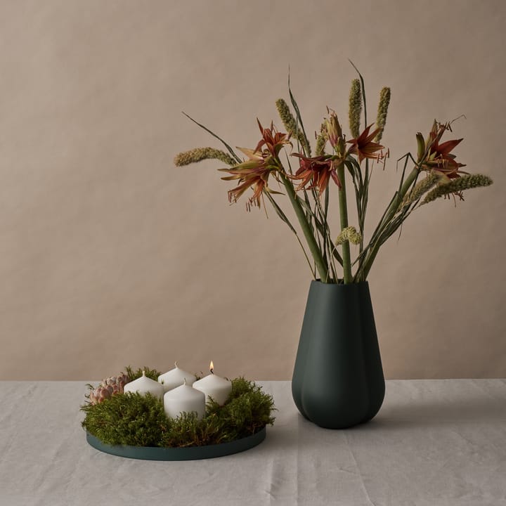 Vaso Clover 25 cm, verde scuro Cooee Design