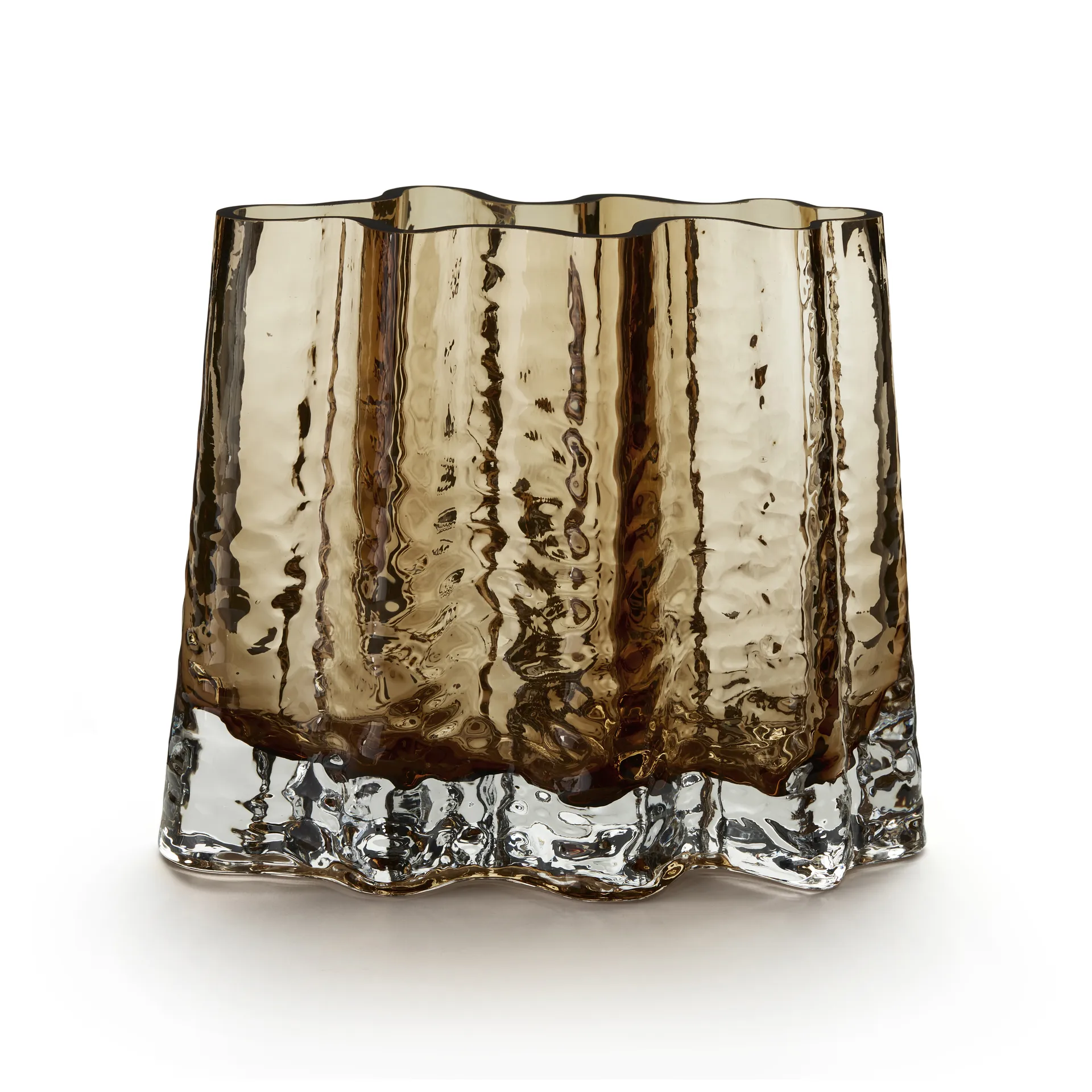 Vaso Gry largo 19 cm, Cognac Cooee Design