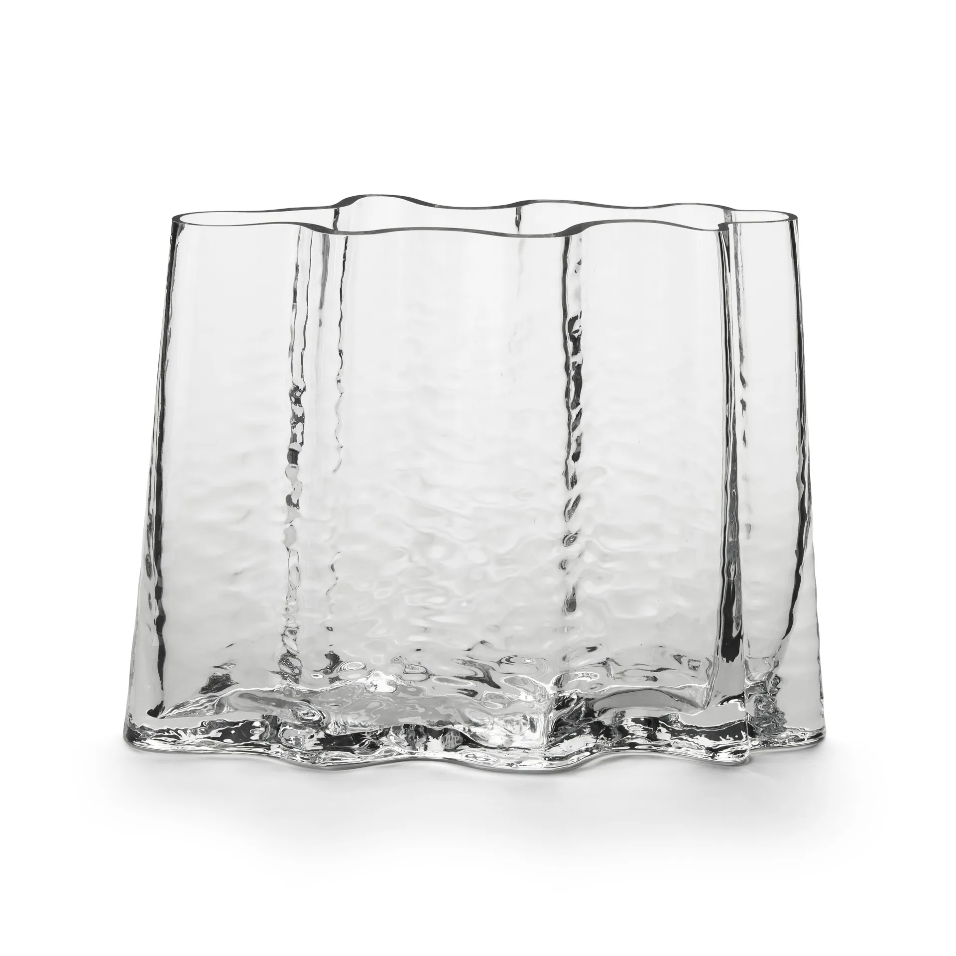Vaso Gry largo 24 cm, Trasparente Cooee Design