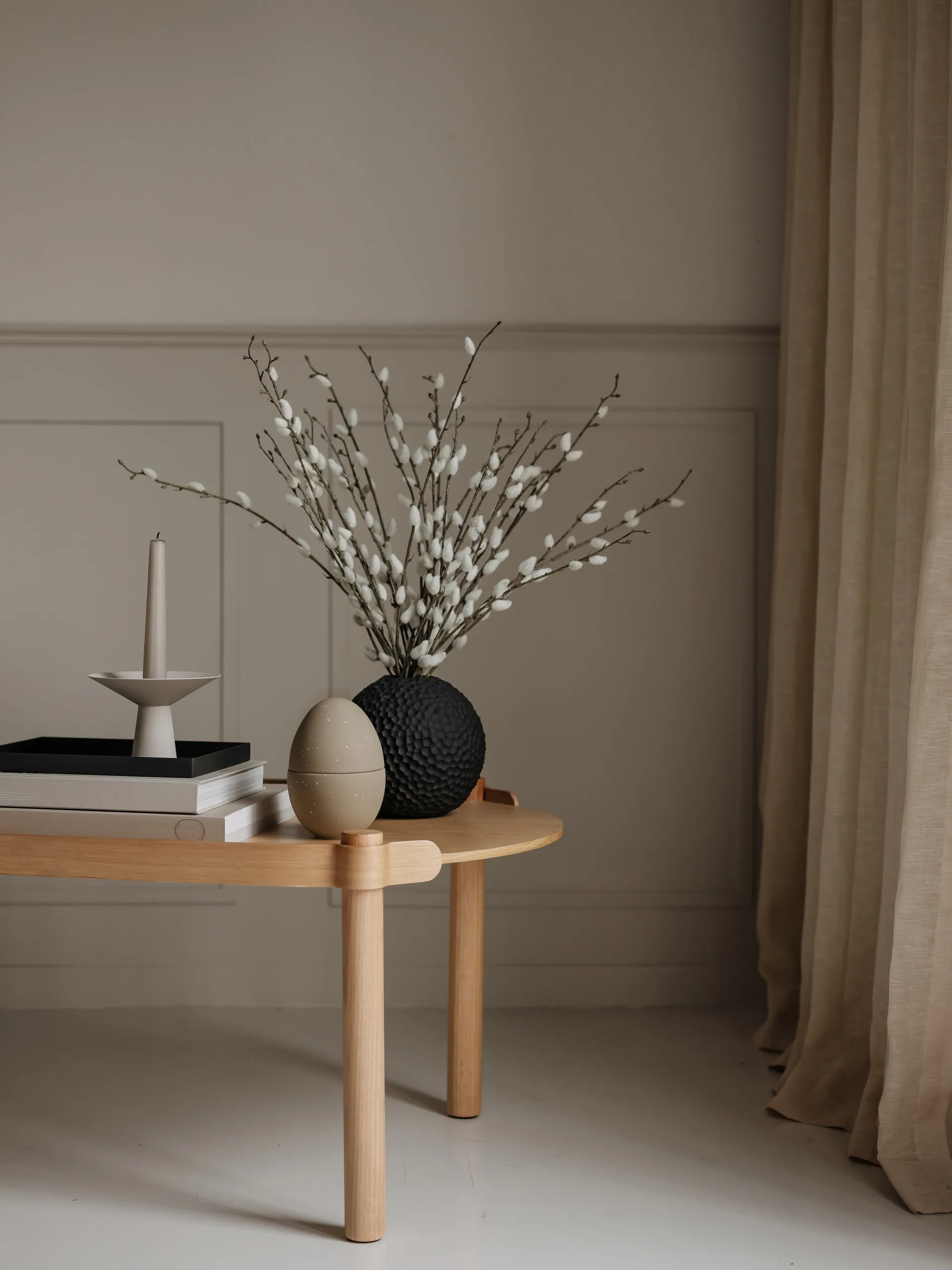 Vaso Kaia 15 cm, Nero Cooee Design