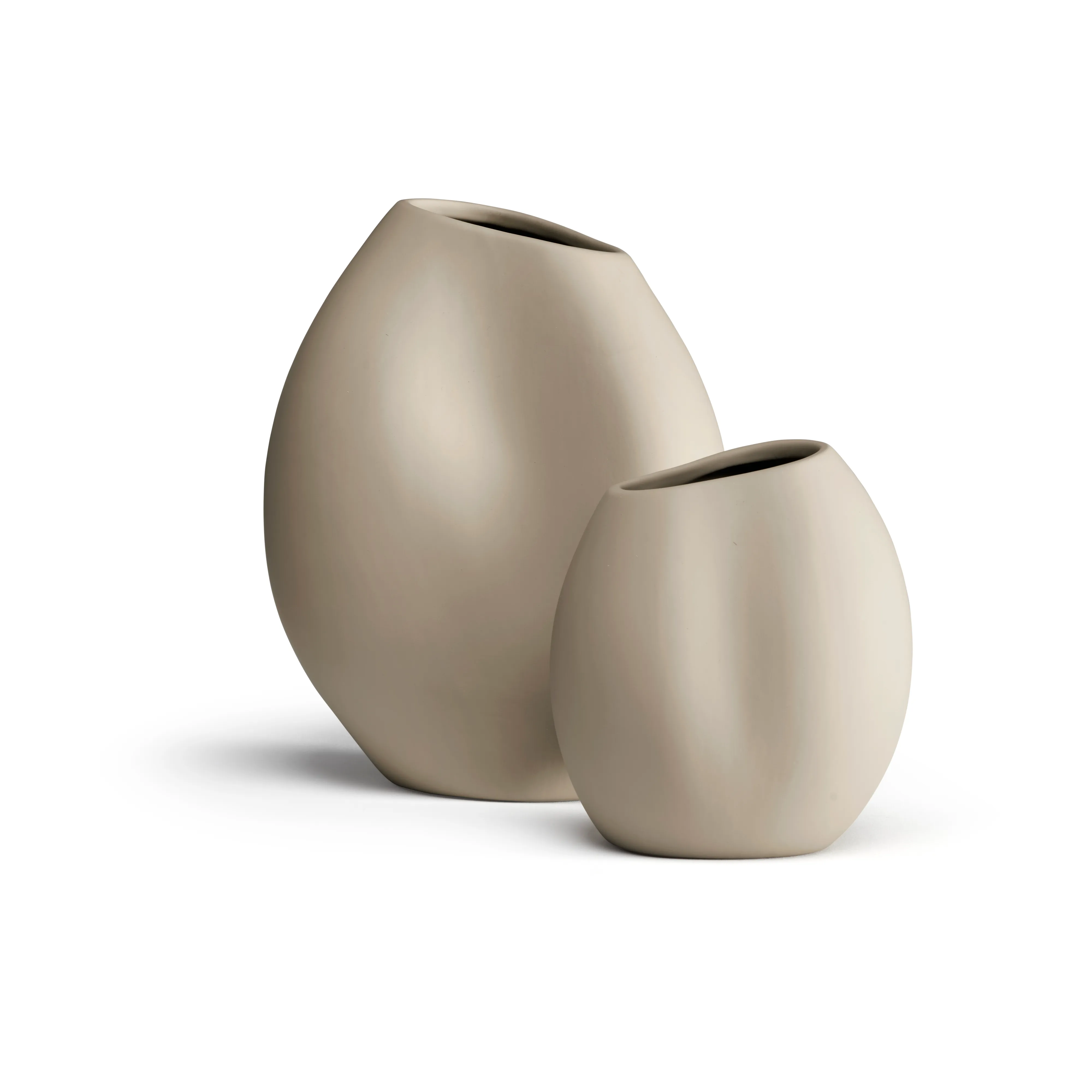 Vaso in ceramica scura verde Light & Living NATALIA – 35x33x47 cm