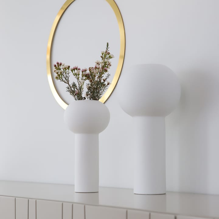 Vaso Pillar 24 cm - Bianco - Cooee Design