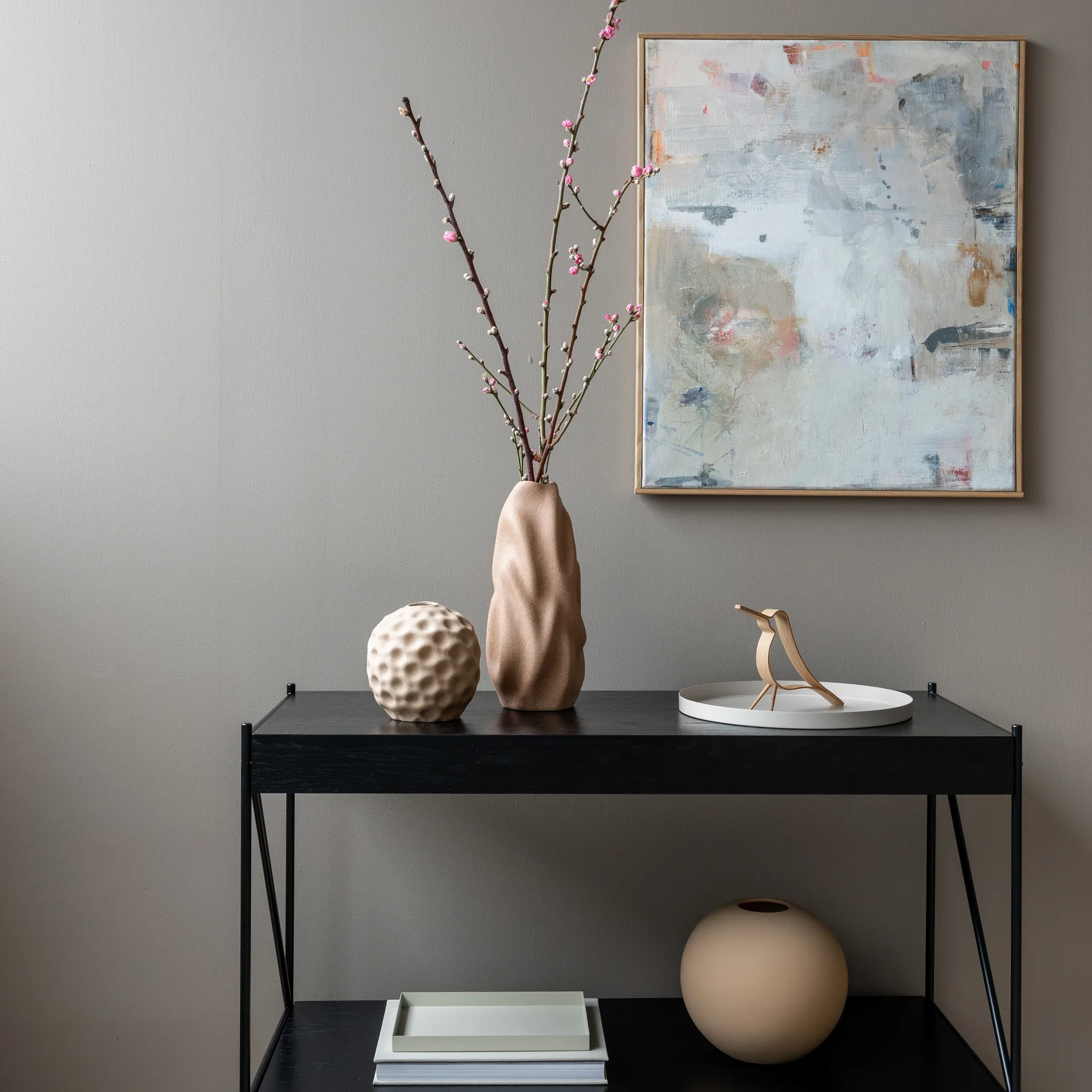 Vaso Seedpod 10 cm, Noce Cooee Design