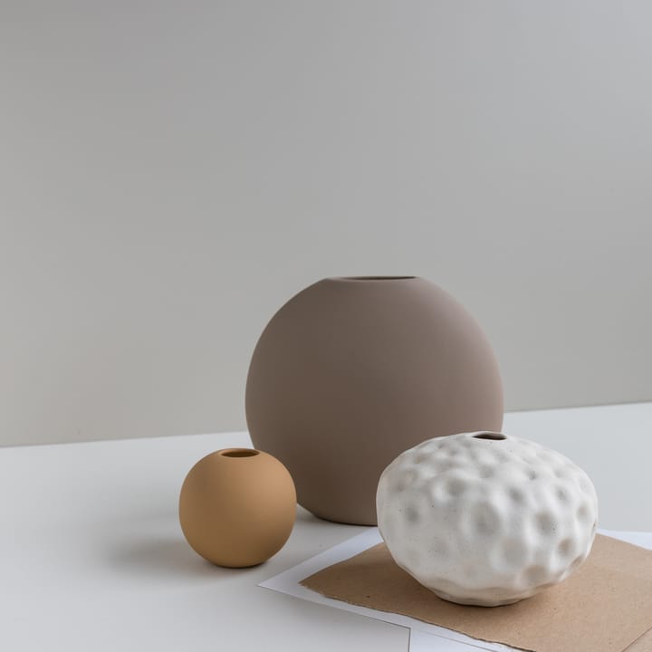 Vaso Seedpod 10 cm - Vanilla - Cooee Design