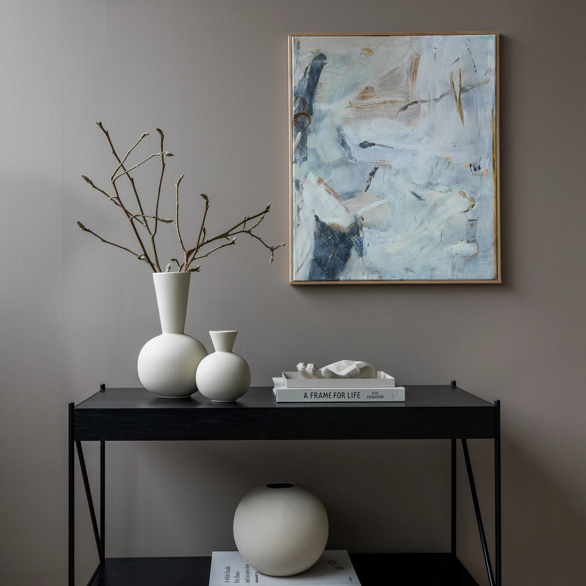 Vaso Trumpet 30 cm, Shell Cooee Design