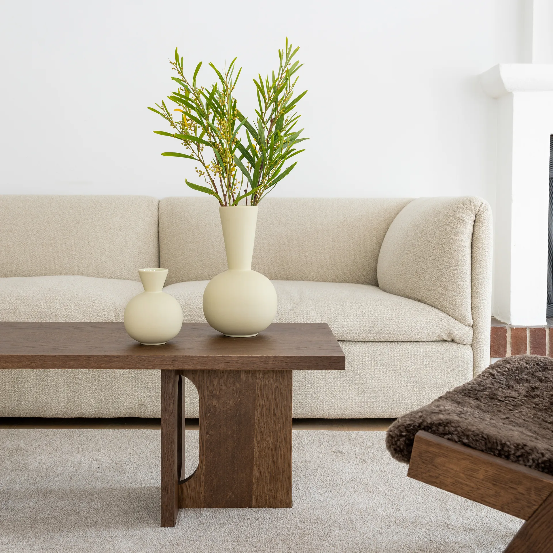 Vaso Trumpet 30 cm, Shell Cooee Design