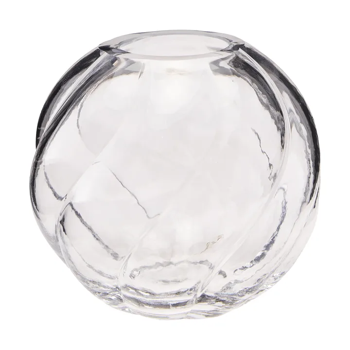 Vaso Twist ball 12 cm - Trasparente - Cooee Design