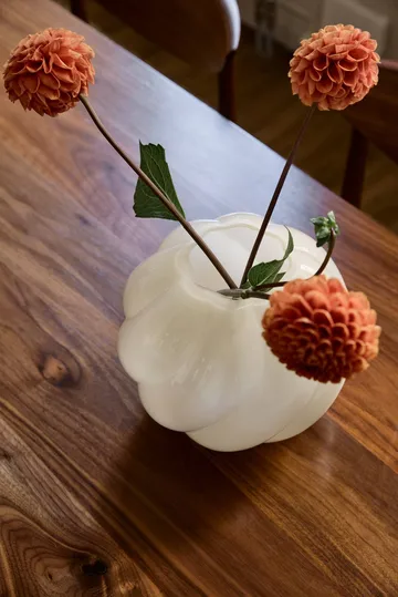 Vaso Twist ball 20 cm - Butter yellow - Cooee Design