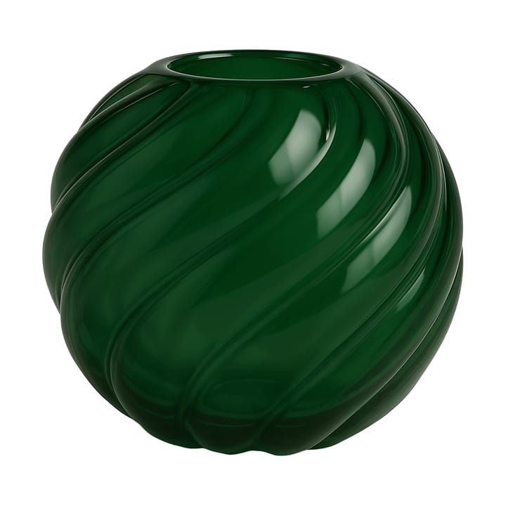 Vaso Twist ball Ø20x19 cm - Verde foresta - Cooee Design