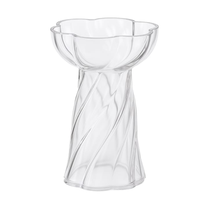 Vaso Twist bulb 16 cm - Trasparente - Cooee Design