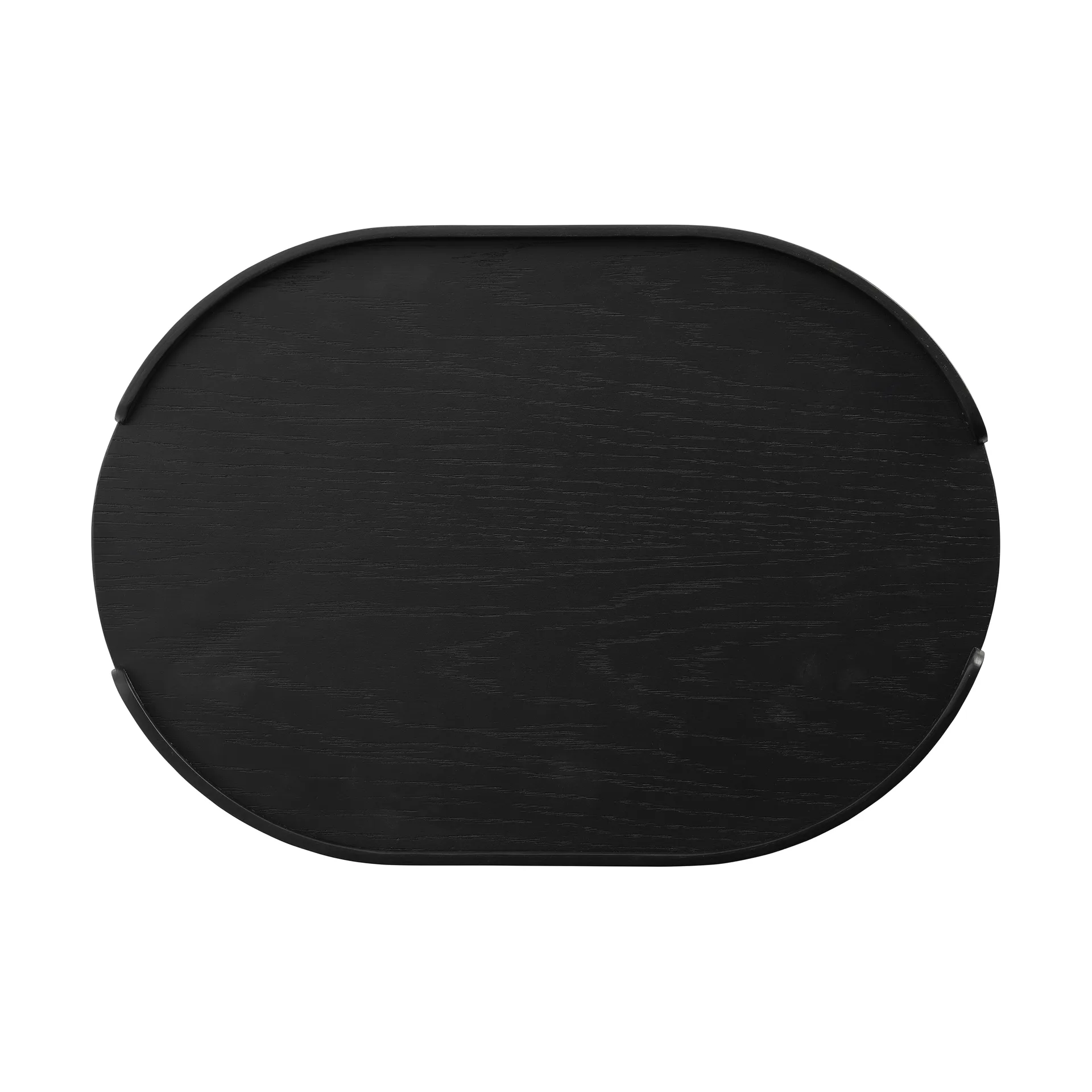 Vassoio Woody, Rovere tinto nero, 28x40 cm Cooee Design