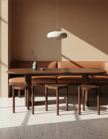 Woody sgabello - Rovere scuro - Cooee Design
