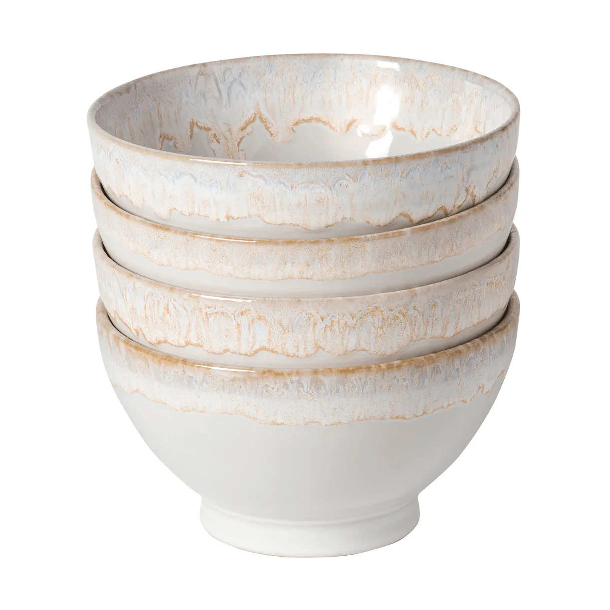 Latte ciotola, Bianco, 55 cl, set da 4 pezzi Costa Nova