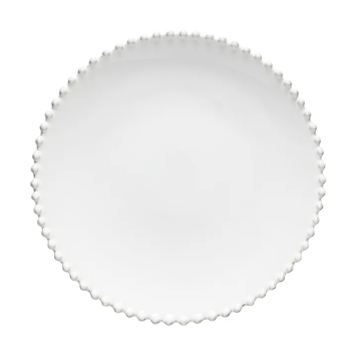 Pearl piatto piano - Bianco, Ø28 cm - Costa Nova