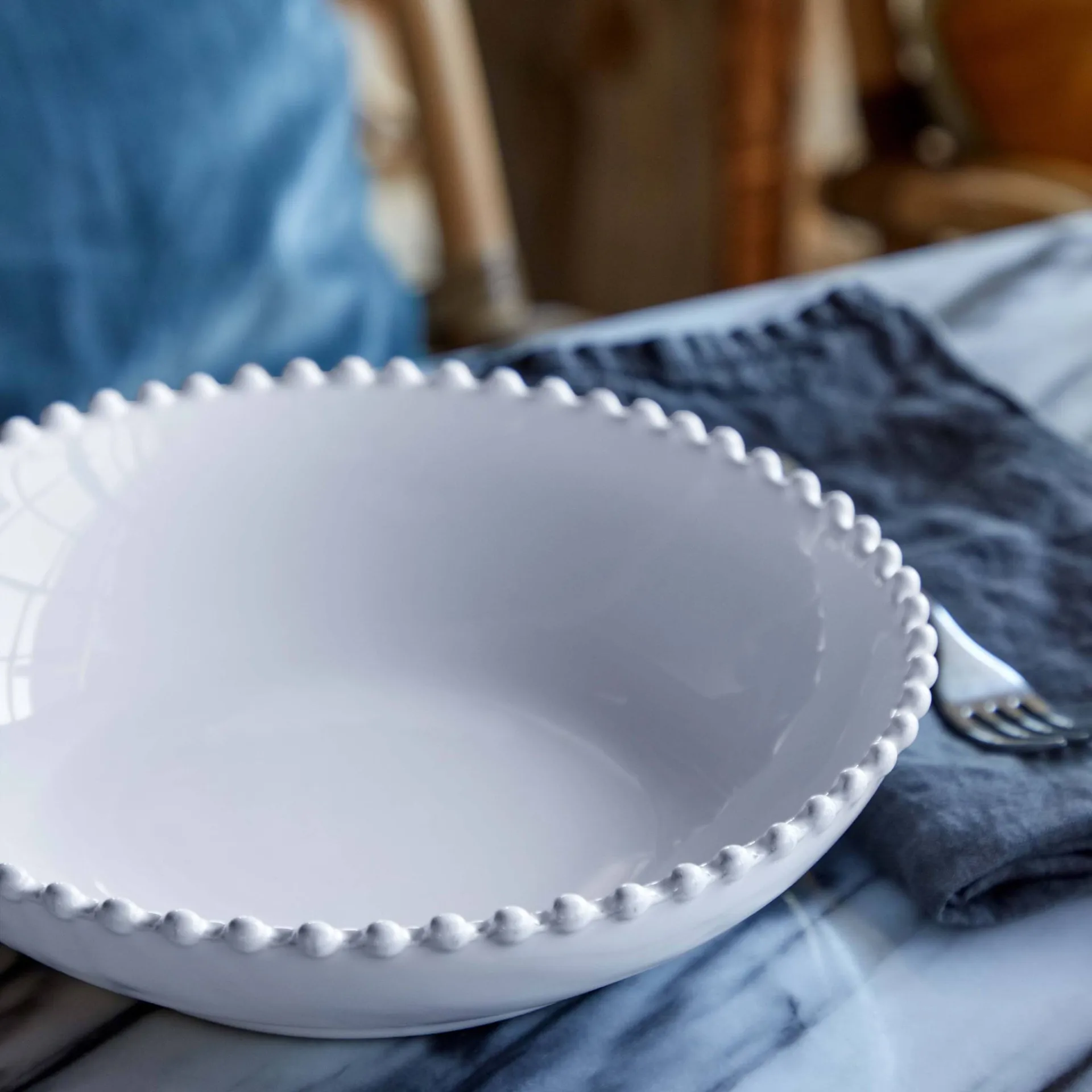 Pearl scodella per pasta, Bianco, Ø24 cm Costa Nova