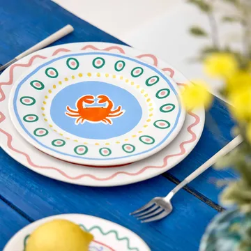 Summer Bliss piattino - Crab, Ø22 cm - Costa Nova