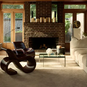 Éclair chair poltrona lounge - Ciliegia - Crème Atelier