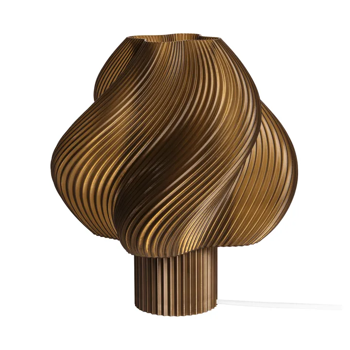 Lampada da tavolo Soft Serve - Caramel, Grande, 34 cm - Crème Atelier