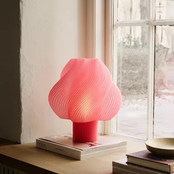 Lampada da tavolo Soft Serve - Peach sorbet, Grande, 34 cm - Crème Atelier