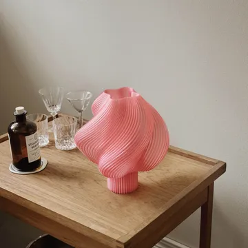 Lampada da tavolo Soft Serve - Peach sorbet, Regular, 26 cm - Crème Atelier