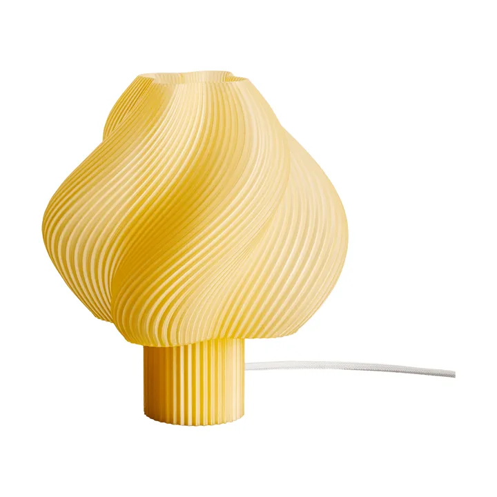 Lampada da tavolo Soft Serve - Sorbetto al limoncello, Regular, 26 cm - Crème Atelier