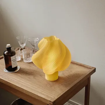 Lampada da tavolo Soft Serve - Sorbetto al limoncello, Regular, 26 cm - Crème Atelier