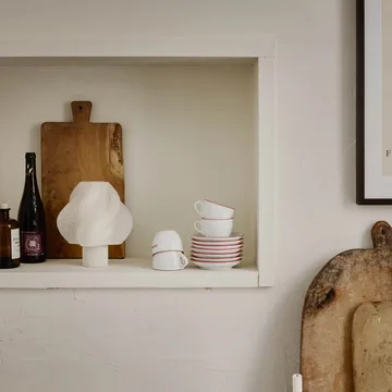 Soft Serve lampada da tavolo portatile - Baccello di vaniglia, 23 cm - Crème Atelier