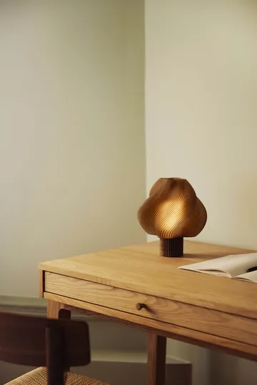 Soft Serve lampada da tavolo portatile - Caramel, 23 cm - Crème Atelier