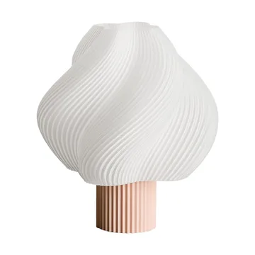 Soft Serve lampada da tavolo portatile - Fragola selvatica, 23 cm - Crème Atelier