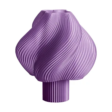 Soft Serve lampada da tavolo portatile - Sorbetto alla lavanda, 23 cm - Crème Atelier