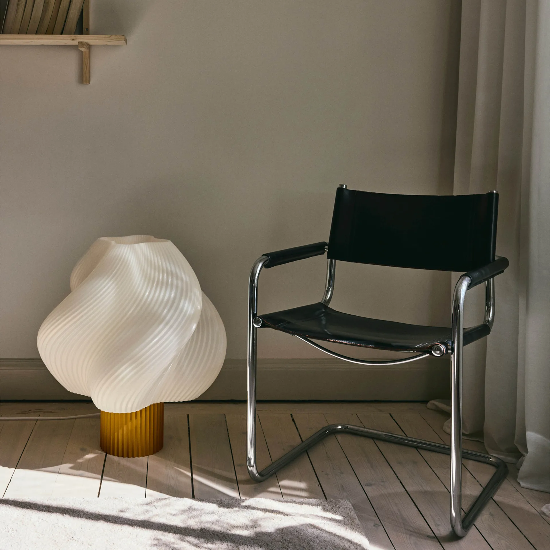 Soft Serve lampada da terra, Cloudberry, Mega, 63 cm Crème Atelier