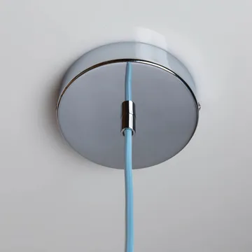 Soft Serve pendente - Blueberry sorbet-chrome, 01, 20 cm - Crème Atelier