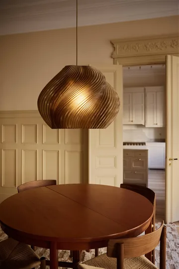 Soft Serve pendente - Caramel-cromo, Mega, 60 cm - Crème Atelier