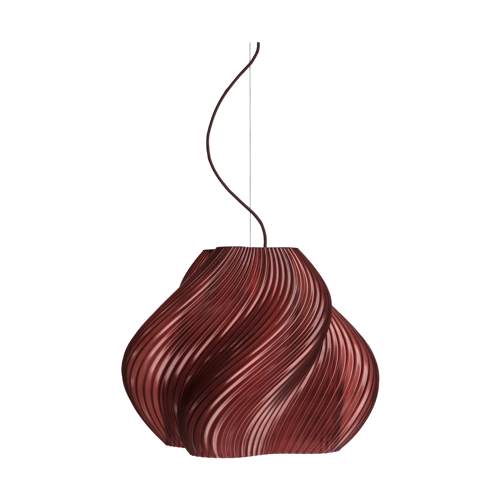 Soft Serve pendente, Cherry-chrome, Mega, 60 cm Crème Atelier