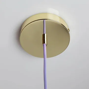Soft Serve pendente - Lavender sorbet-brass, 01, 20 cm - Crème Atelier