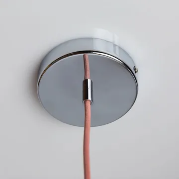 Soft Serve pendente - Peach sorbet-cromo, 01, 20 cm - Crème Atelier