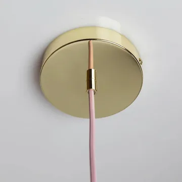 Soft Serve pendente - Rose sorbet-brass, 02, 25 cm - Crème Atelier