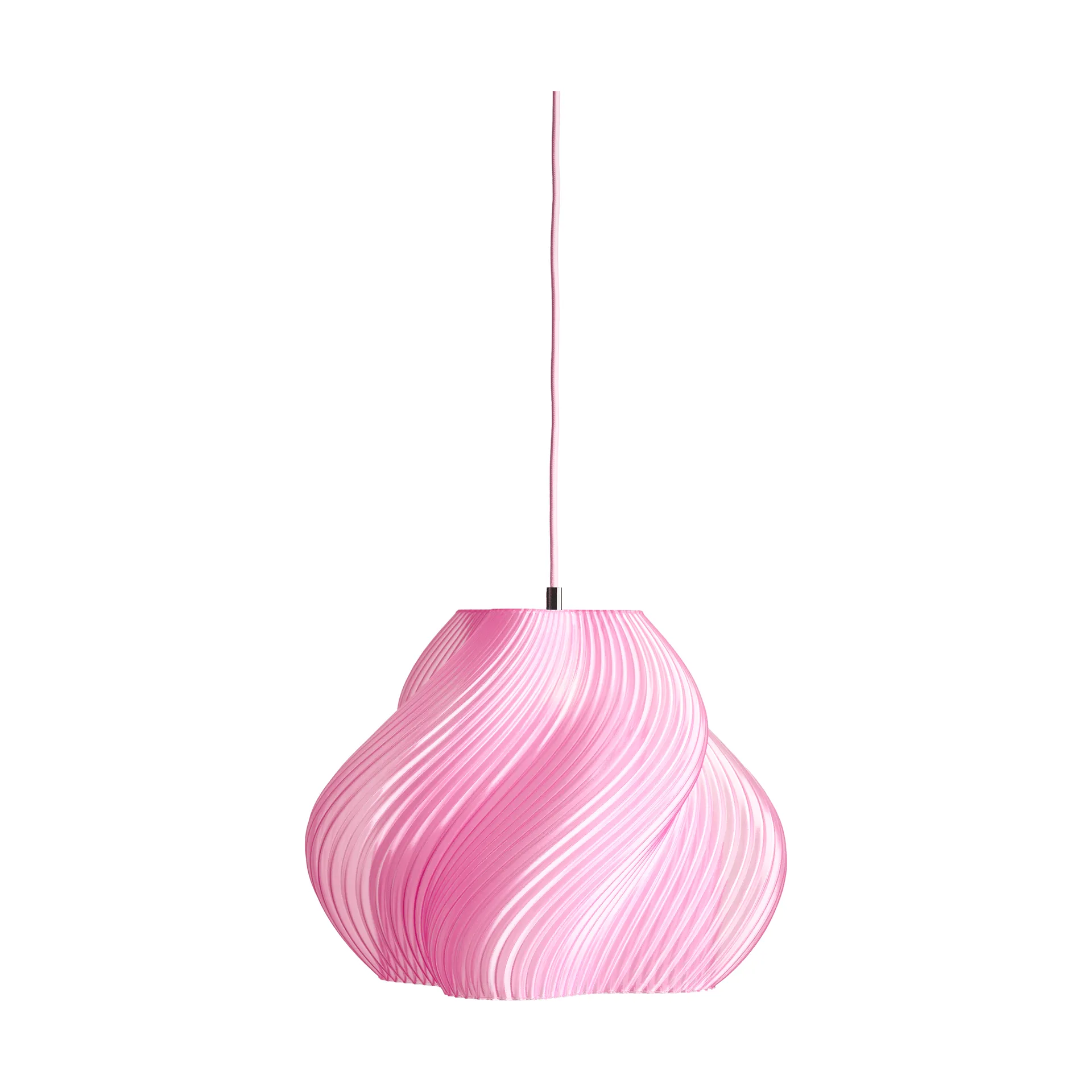 Soft Serve pendente, Rose sorbet-cromo, 03, 30 cm Crème Atelier