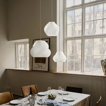 Soft Serve pendente - White-brass, 01, 20 cm - Crème Atelier