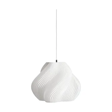 Soft Serve pendente - White-chrome, 03, 30 cm - Crème Atelier