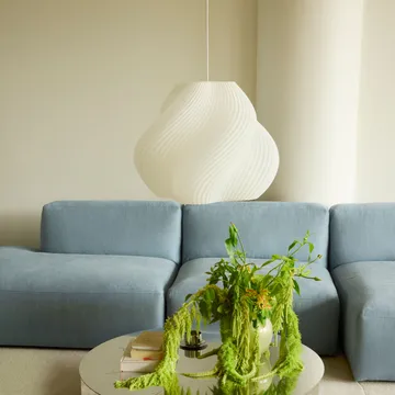 Soft Serve pendente - White-cromo, Mega, 60 cm - Crème Atelier