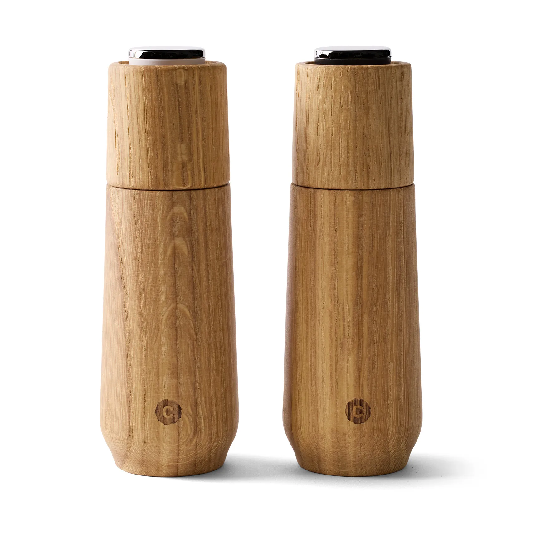 Champagne set macina sale e pepe, Natural, 2 pezzi Crushgrind