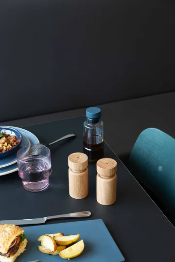 Helsinki set macinapepe e saliera - Oak, mini, 2 pezzi - Crushgrind