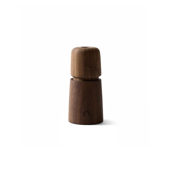 Stockholm macinapepe - Natural, FSC noce, 11 cm - Crushgrind