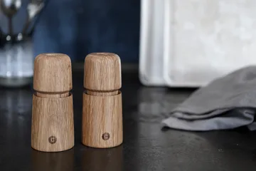 Stockholm macinapepe - Natural, FSC rovere, 11 cm - Crushgrind